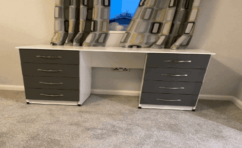 Classic Dressing Table UK | Shop Dressing Tables Online | Drawers & Mirror | Free Delivery